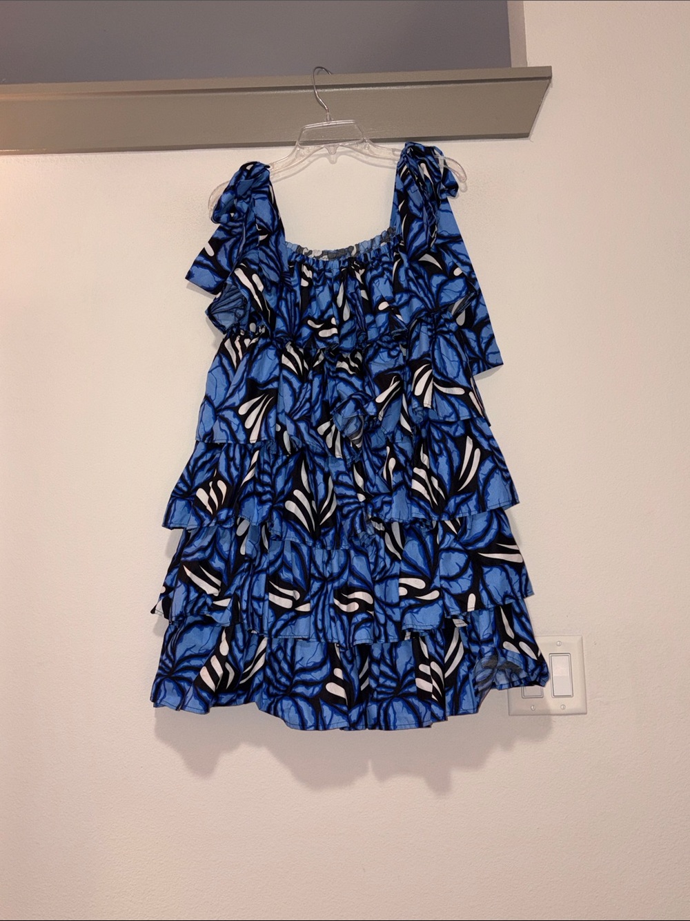 Elisamama Dami Dress in Blue SZ M NWT